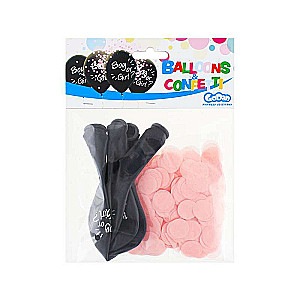 Gaisa balons Boy or Girl, 12, 4 gab.