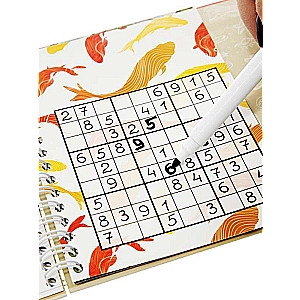 Spēles ceļojumam. Sudoku 8+ raksti-dzēš