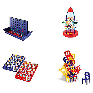 Galda spēle - četri vienā Family Games