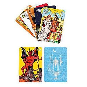Tarot kārtis klasiskās 78 kārtis + instrukcija