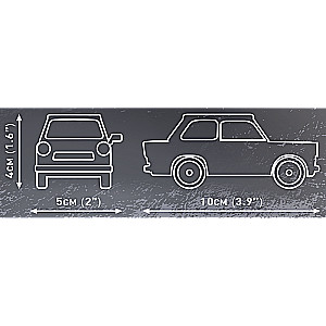 Konstruktors - COBI Trabant 601, 72 detaļas