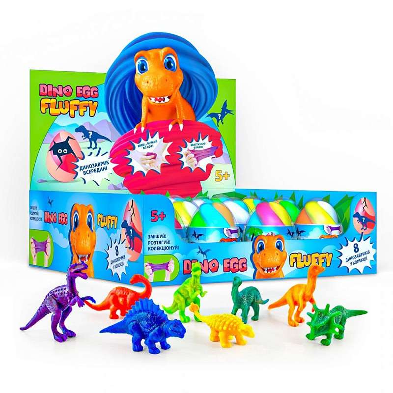 Antistresa rotaļlieta Glotas  Dinozaura Ola mix