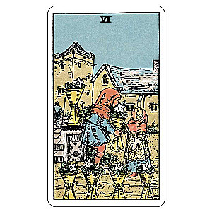 Tarot kārtis Ueita 1909. Rozes un lilijas 78 kārtis + instrukcija
