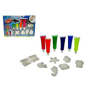 Radošais komplekts - Jūras pasaule 3D figūriņa no akvagela