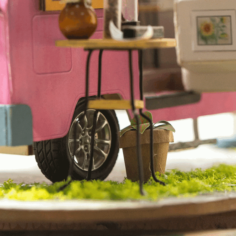 3D складная миниатюра ROBOTIME  Camping