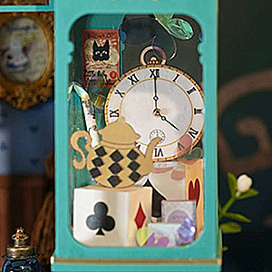 3D saliekamā miniātūra ROBOTIME Alice Tea Store