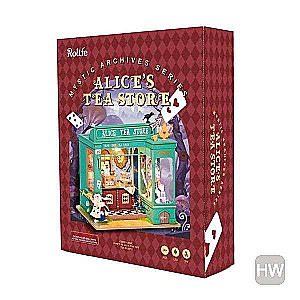 3D saliekamā miniātūra ROBOTIME Alice Tea Store