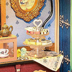 3D saliekamā miniātūra ROBOTIME Alice Tea Store