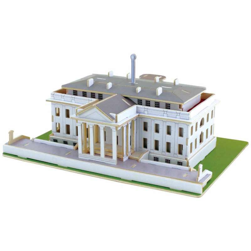 Деревянный 3D пазл ROBOTIME White house, 73 дет.