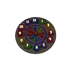 Puzzle pulksteņi ANDREU, kas spīd tumsā