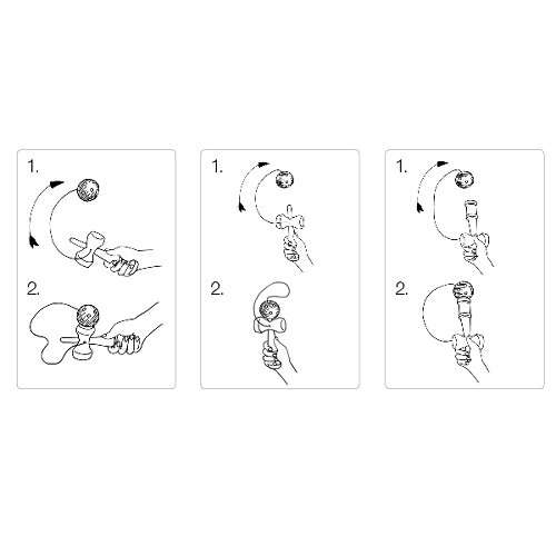 Koka kendama GOKI, zila