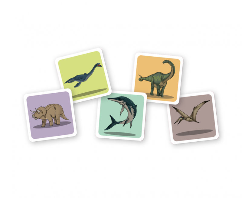 Galda spēle - Memori. Dinozauri