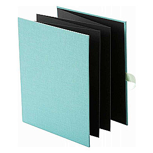Fotoalbums 15.5x19cm 10 foto Bella Vista Leporello Trend aqua