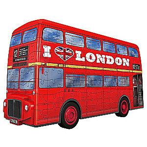 3D puzle Londonas autobuss, 216 daļas.