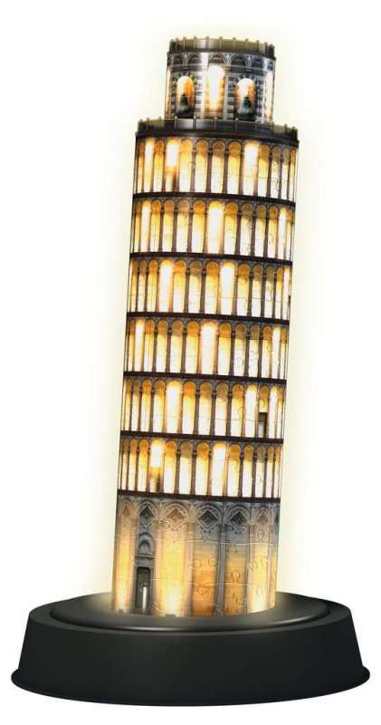 3D пазл Пизанская башня с подсветкой