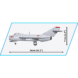 Konstruktors - COBI MIG-17 Fresco, 568 detaļas