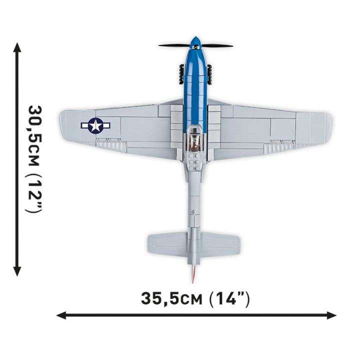 Конструктор - COBI P-51D Mustang TM, 304 детали
