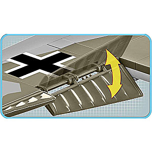 Konstruktors - COBI Misserschmitt BF110D, 422 detaļas