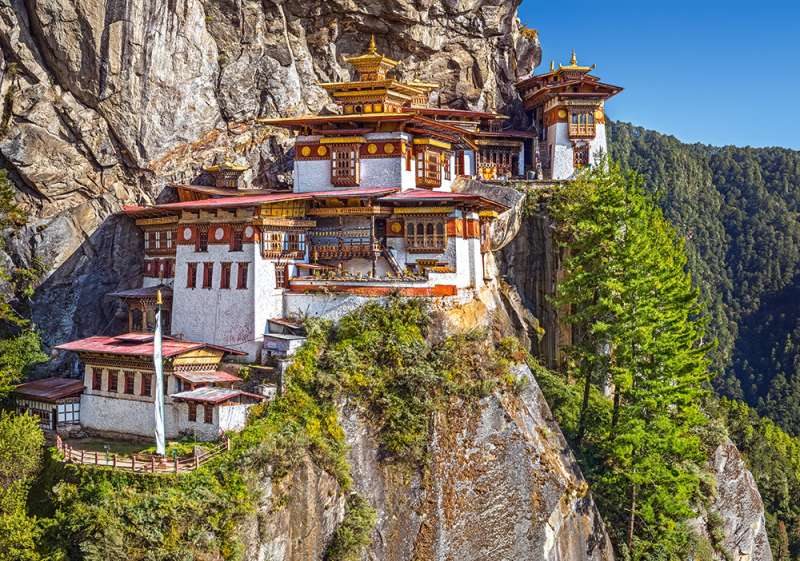 Пазл View of Paro Taktsang, Bhutan 500 дет.