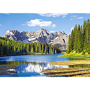 Puzle 3000 CASTORLAND Misurina ezers, Itālija