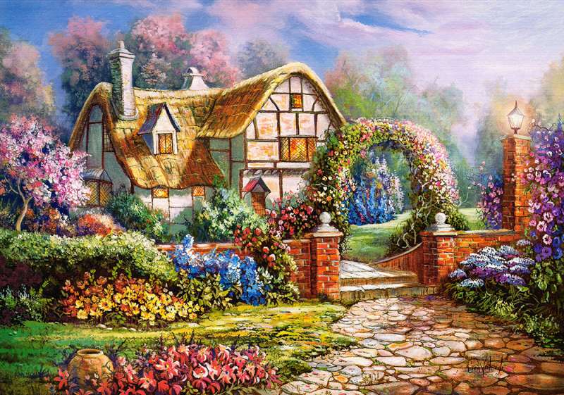 Puzle Wiltshire Gardens 500 gab.
