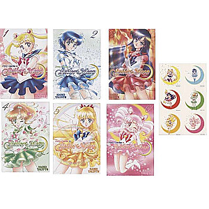 Manga komplekts Sailor Moon. 1. daļa. Sējumi 1-6.