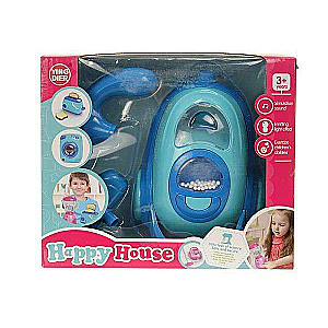 Rotaļlietu putekļu sūcējs Happy House ar skaņu un gaismu