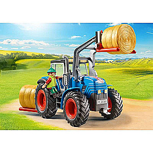 Liels lauku traktors