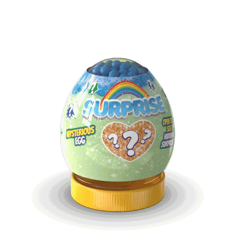 Антистрессовая игрушка Slime - Сюрприз Яйцо