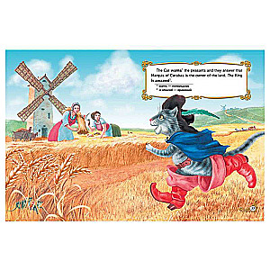 Pasakas angļu valodā. Sarkanais cepurīte. №3  