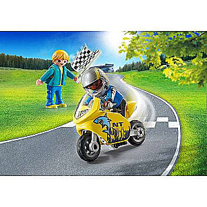 Zēni ar motociklu