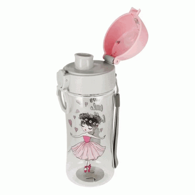 Ūdens pudele STARPAK 420ml BALLERINA