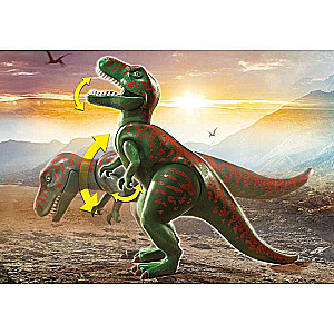 Tiranosaura uzbrukums