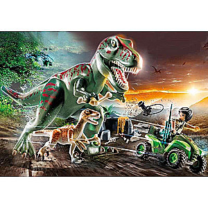 Tiranosaura uzbrukums