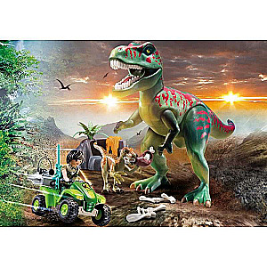 Tiranosaura uzbrukums