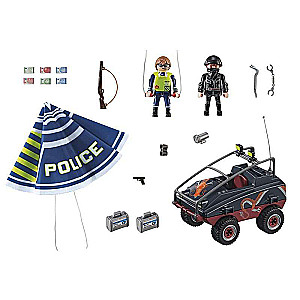 Policijas izpletņi un amfībija