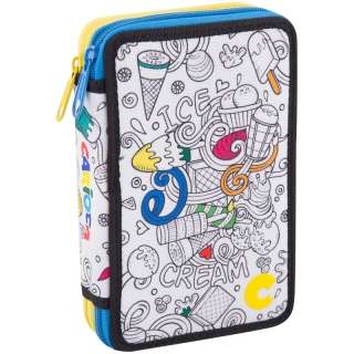Pena CARIOCA COLOR ar 2 rāvējslēdzējiem
