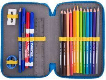 Pena CARIOCA COLOR ar 2 rāvējslēdzējiem