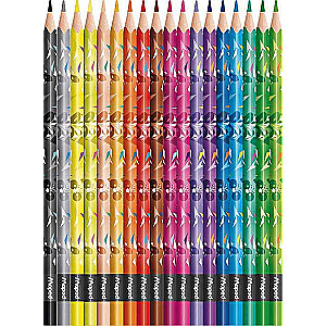 Krāsainie zīmuļi MAPED Mini Cute 18 krāsas