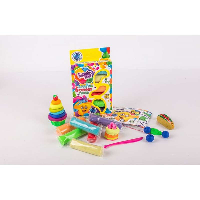 Масса для моделирования – набор пластилина Play Dough - Ассорти 6 цветов