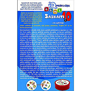 Galda spēle - Saskaiti 10 LV