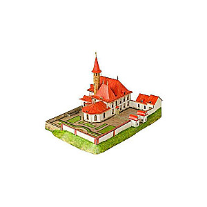 Montāžas modelis - Priory Palace Krievija 18. gadsimta beigu Gatčina