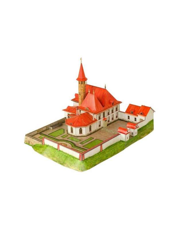 Сборная модель - Приоратский дворец Россия конец XVIII века Гатчина