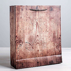 Laminēts vertikālais maisiņš  - Lielas uzvaras , MS 18 × 23 × 10 cm
