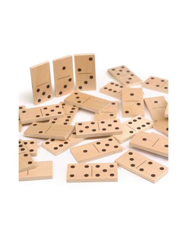 Koka domino ANDREU, 28 elementi