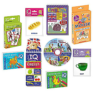 Sūtījums. Mini komplekts IQ spēlēm angļu valodas mācīšanai. Līmenis 3