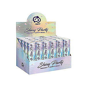 Konfeti Shiny Party, spīdīgas folijas aplīši, 15 cm