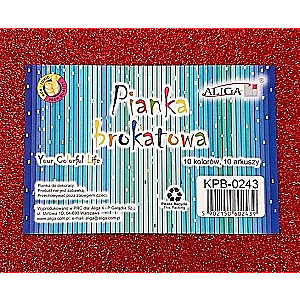 Putu papirs (PVH) dekorēšanai 10 kr. ar spīdumiem