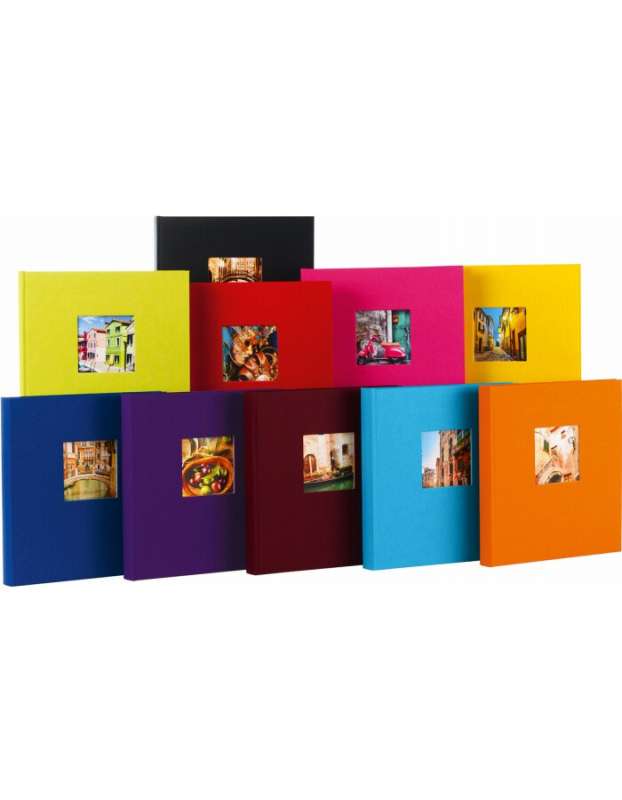 Fotoalbums 30x31cm 60 lapas. Bella vista sortēts
