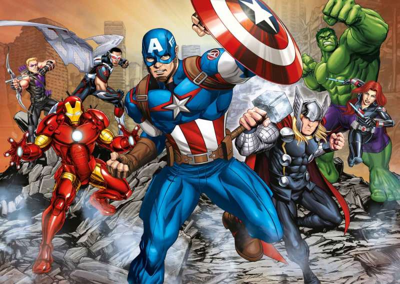 Puzle (20gab+60gab+100gab+180gab) The Avengers